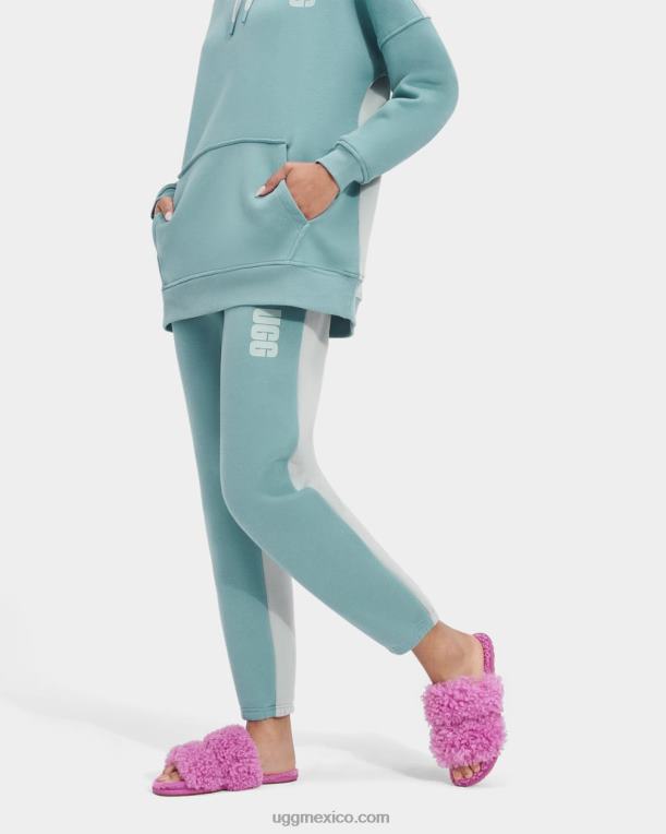 rubí púrpura 00NF681 UGG mujer maxi scuffetta rizado