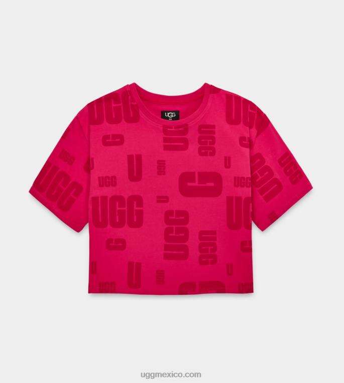 rábano 00NF2287 UGG mujer camiseta recortada britany scatter