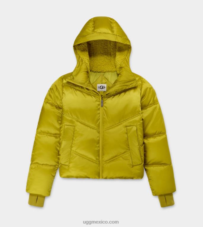 saborear 00NF183 UGG mujer chamarra capitonada ronney