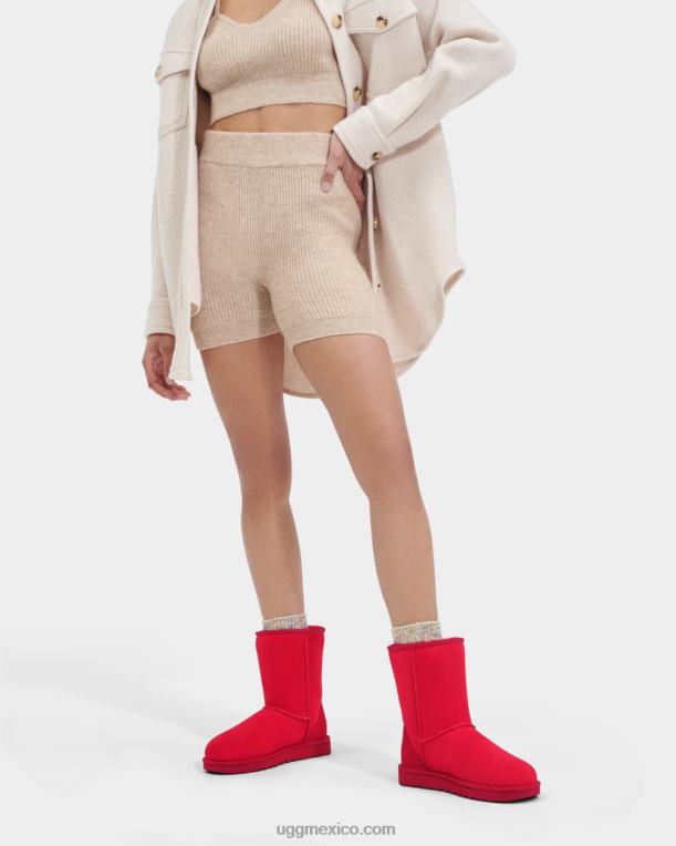 samba rojo tnl 00NF718 UGG mujer bota clásica corta ii