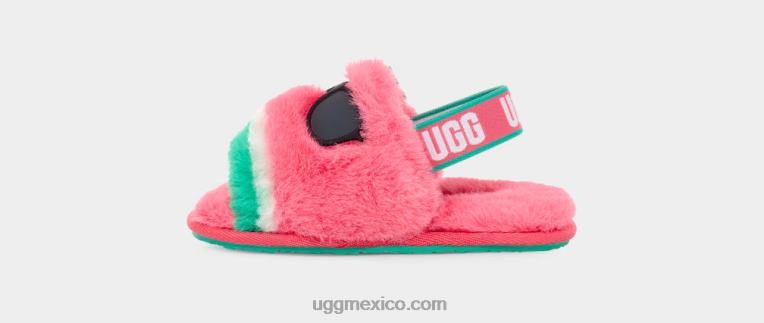 sandía 00NF305 UGG niños pequeños pelusa sí relleno de sandía