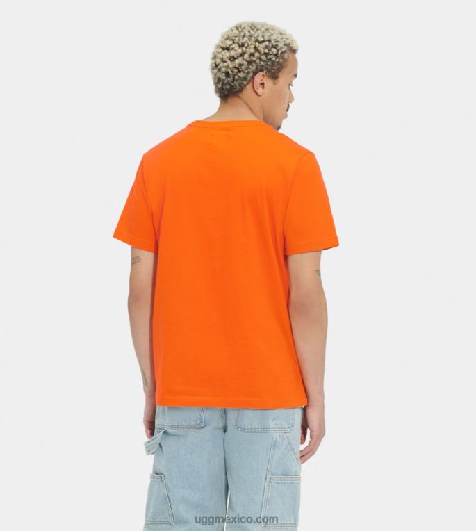 soda de naranja 00NF1402 UGG todos los géneros camiseta extragrande con logo chopd