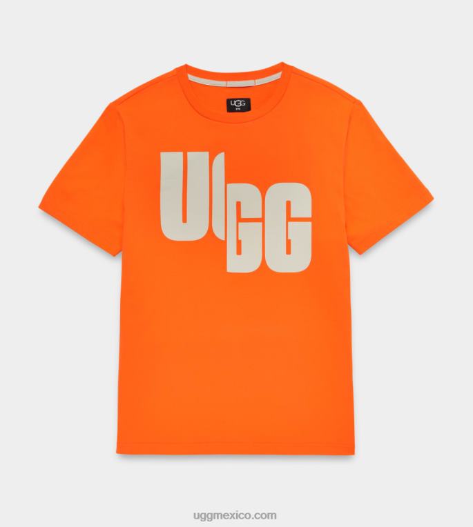 soda de naranja 00NF1402 UGG todos los géneros camiseta extragrande con logo chopd