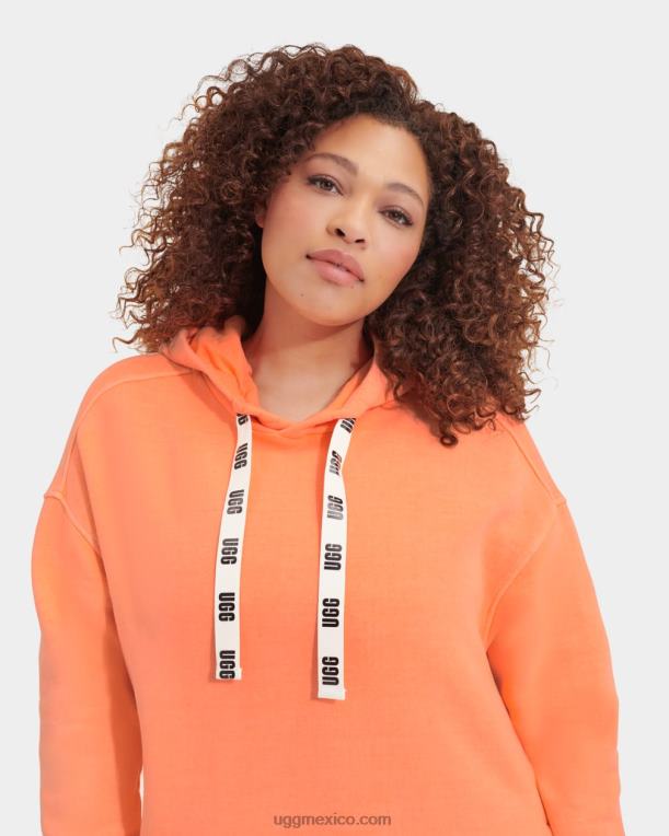 sorbete de naranja 00NF1327 UGG mujer vestido con capucha aderyn