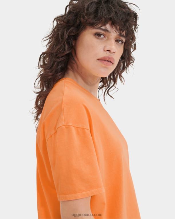 sorbete de naranja 00NF2228 UGG mujer vestido estilo camiseta