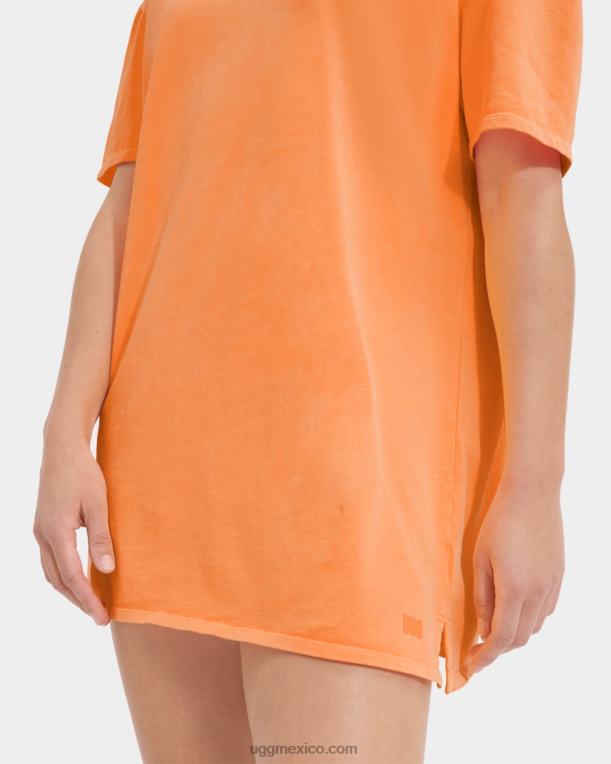 sorbete de naranja 00NF2228 UGG mujer vestido estilo camiseta