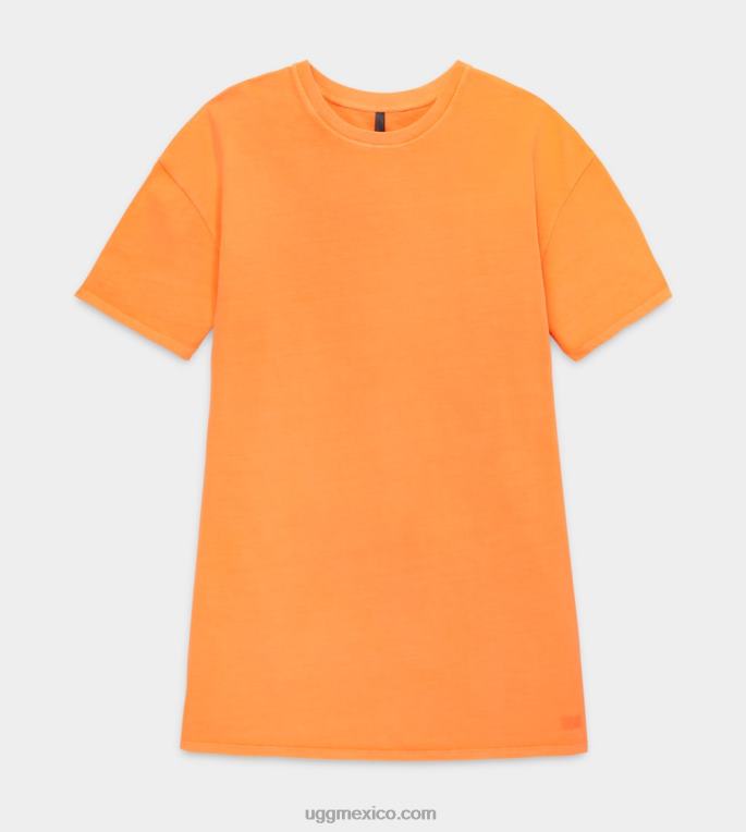 sorbete de naranja 00NF2228 UGG mujer vestido estilo camiseta