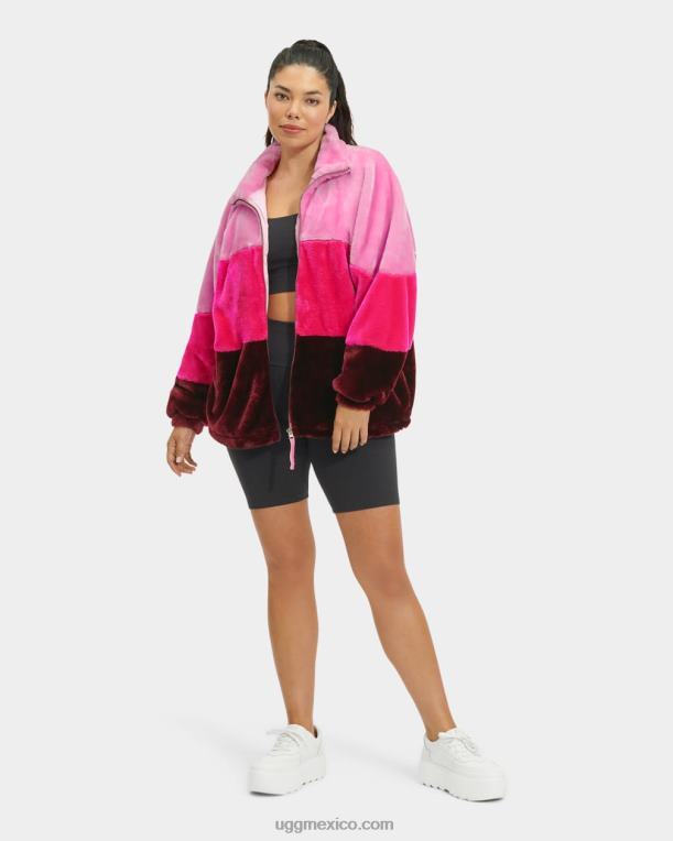 soñar despierto multi 00NF167 UGG mujer chamarra de piel sintética elaina