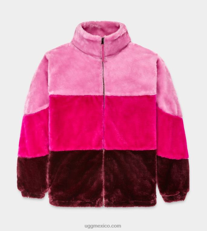 soñar despierto multi 00NF167 UGG mujer chamarra de piel sintética elaina