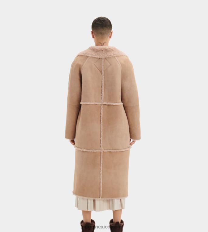 sándalo 00NF1169 UGG mujer abrigo de piel de oveja fayre twinface