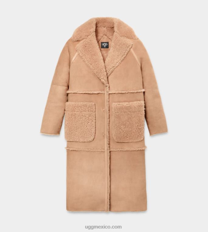 sándalo 00NF1169 UGG mujer abrigo de piel de oveja fayre twinface