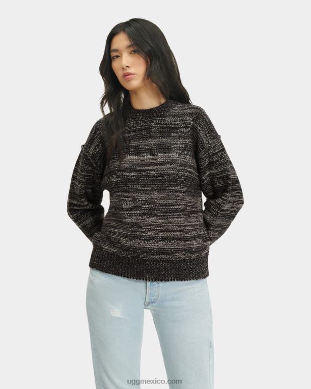 tinta multi 00NF1064 UGG mujer suéter avianna con cuello redondo