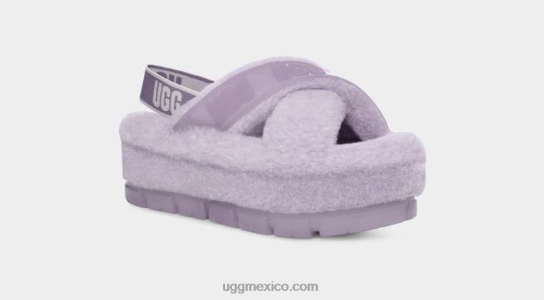 tristeza de junio 00NF729 UGG mujer fuzzita claro
