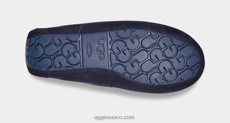 verdadera marina 00NF1654 UGG hombres zapatilla ascot