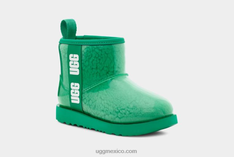 verde esmeralda 00NF1751 UGG niños clásico transparente mini ii