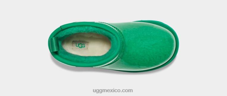 verde esmeralda 00NF1751 UGG niños clásico transparente mini ii