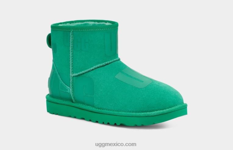 verde esmeralda 00NF49 UGG mujer mini gráfico de dispersión clásico