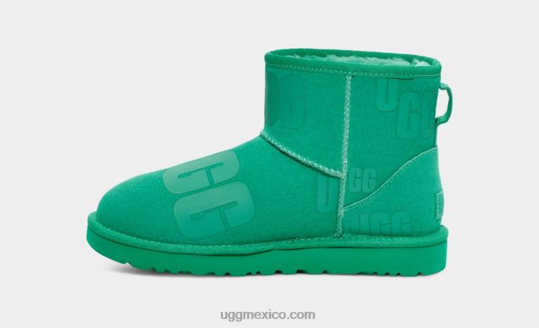 verde esmeralda 00NF49 UGG mujer mini gráfico de dispersión clásico