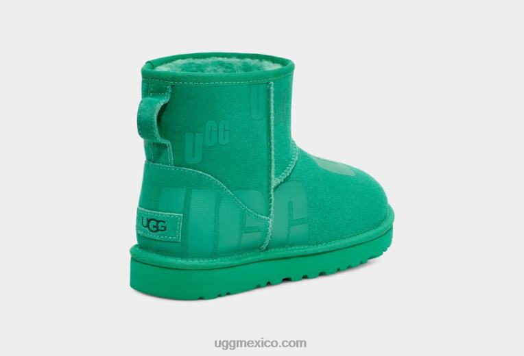 verde esmeralda 00NF49 UGG mujer mini gráfico de dispersión clásico