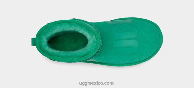 verde esmeralda 00NF49 UGG mujer mini gráfico de dispersión clásico