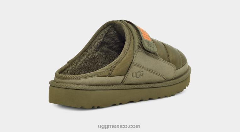 verde musgo/naranja 00NF1566 UGG hombres Dune slip-on lta