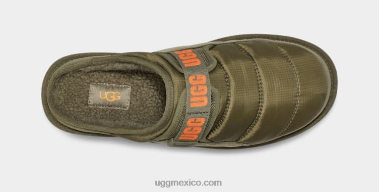 verde musgo/naranja 00NF1566 UGG hombres Dune slip-on lta