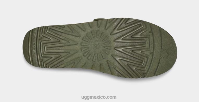 verde musgo/naranja 00NF1566 UGG hombres Dune slip-on lta