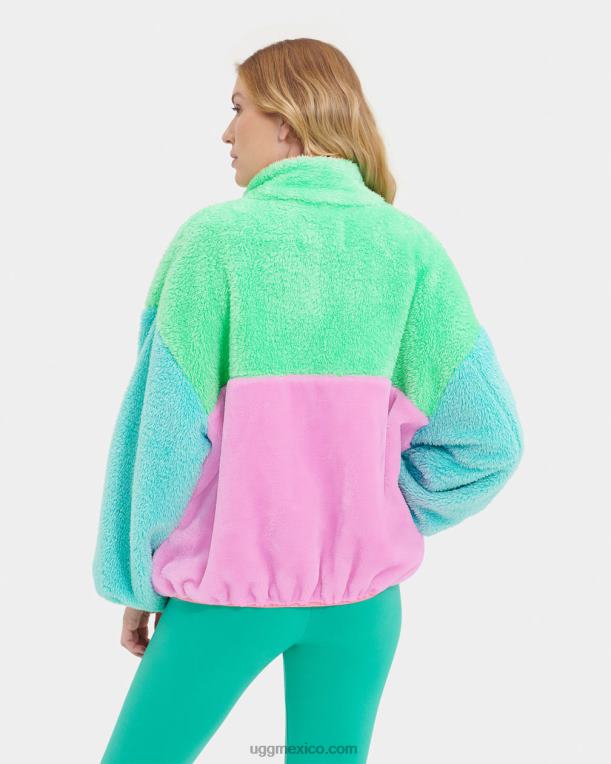 verde primavera/ensueño/laguna 00NF2285 UGG mujer chaqueta sherpa marlene ii