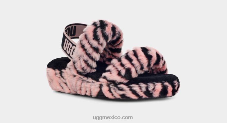 vieira rosa 00NF852 UGG mujer oh sí estampado de tigre