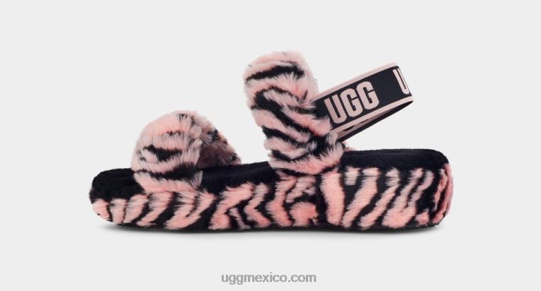 vieira rosa 00NF852 UGG mujer oh sí estampado de tigre