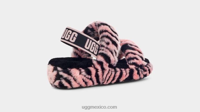 vieira rosa 00NF852 UGG mujer oh sí estampado de tigre