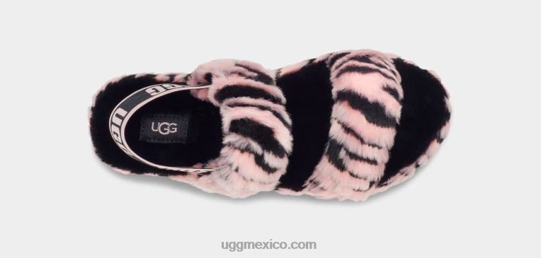 vieira rosa 00NF852 UGG mujer oh sí estampado de tigre