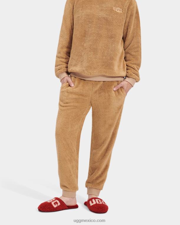 vino tinto 00NF1589 UGG hombres gráfico rizado desgastado