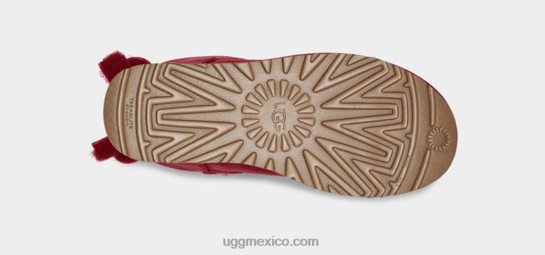 vino tinto 00NF53 UGG mujer arco de herencia clásica