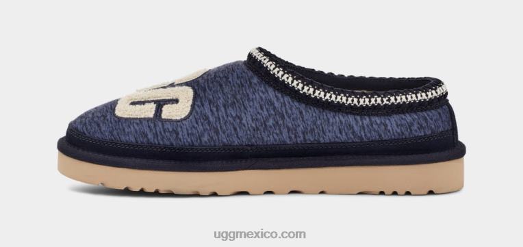 zafiro oscuro 00NF1584 UGG hombres jersey de piel de tasman acogedor