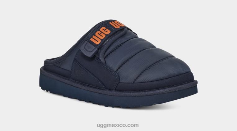 zafiro oscuro/naranja 00NF1565 UGG hombres Dune slip-on lta