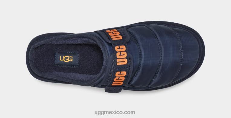 zafiro oscuro/naranja 00NF1565 UGG hombres Dune slip-on lta