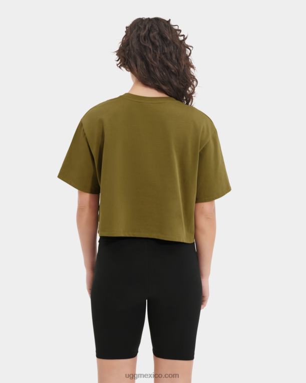 árbol joven 00NF2234 UGG mujer camiseta corta tana