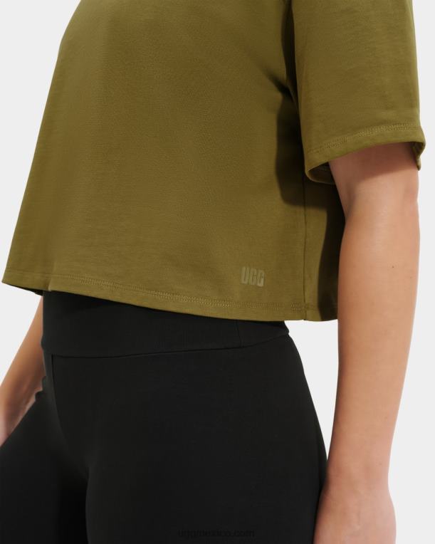 árbol joven 00NF2234 UGG mujer camiseta corta tana