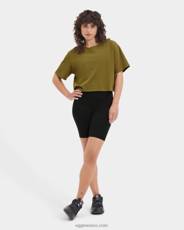 árbol joven 00NF2234 UGG mujer camiseta corta tana